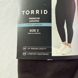 Torrid Black Premium Legging